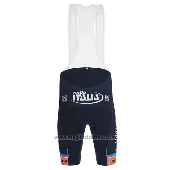 2019 Abbigliamento Ciclismo Vini Fantini Arancione Manica Corta e Salopette01